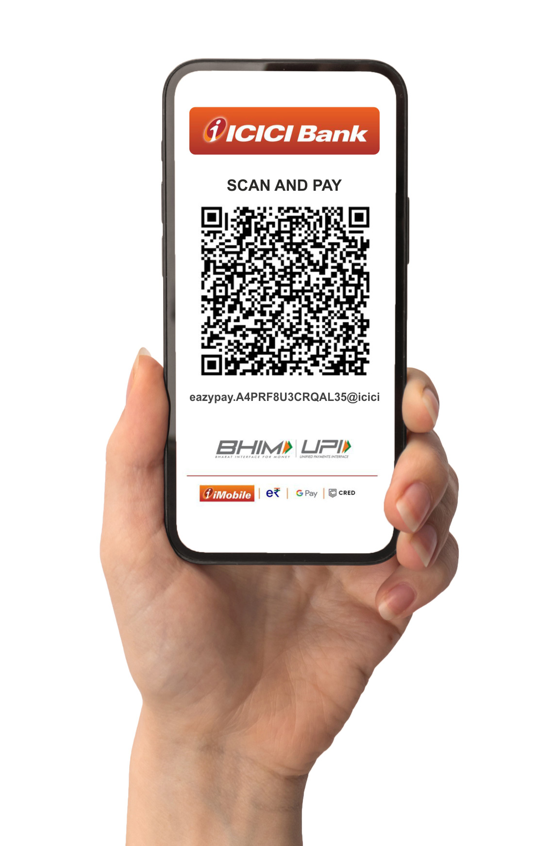 ICICI Bank Scan and Pay QR Code